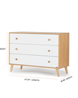 dadada Baby Austin 3-Drawer Dresser