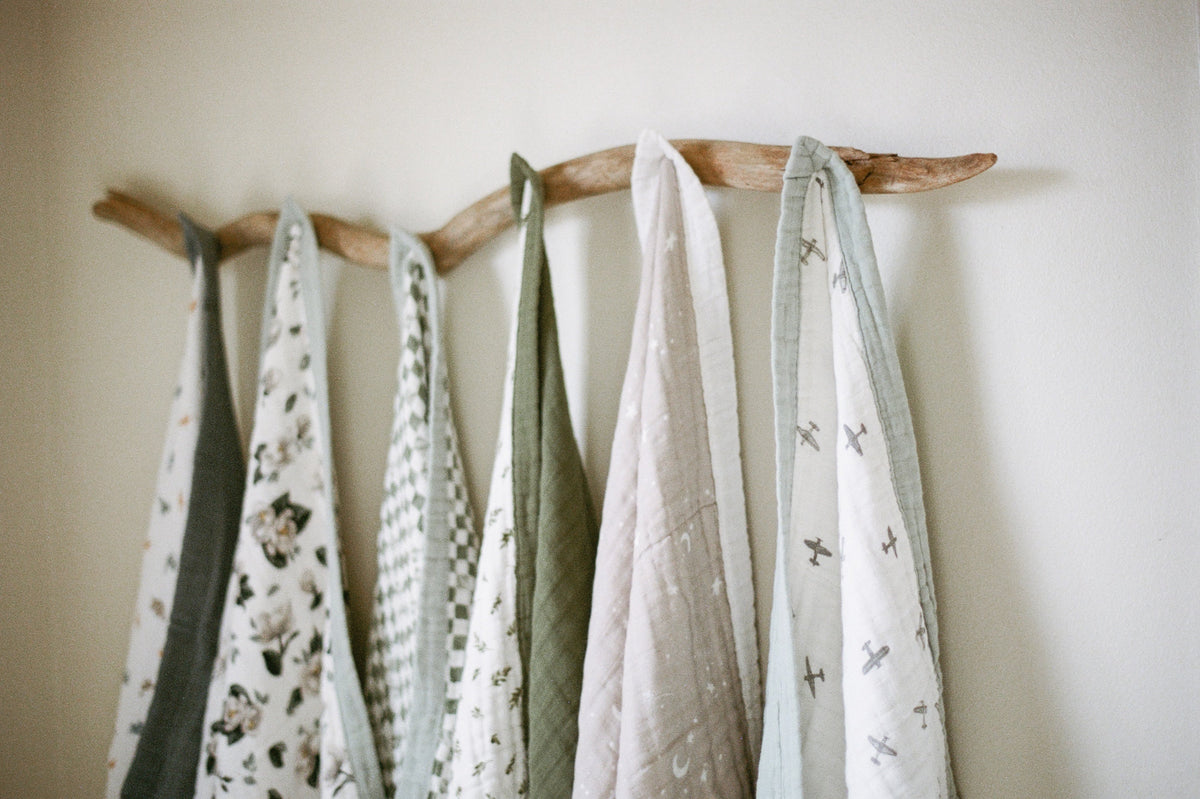 Organic Muslin Baby Quilts
