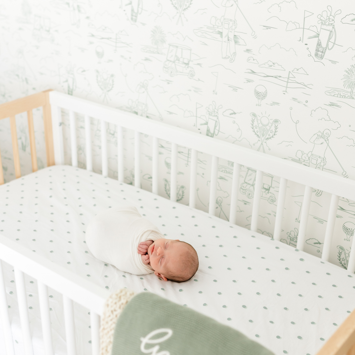 dadada Baby Jolly 3-in-1 Convertible Crib