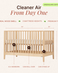 dadada Baby LaLa 3-in-1 Convertible Crib