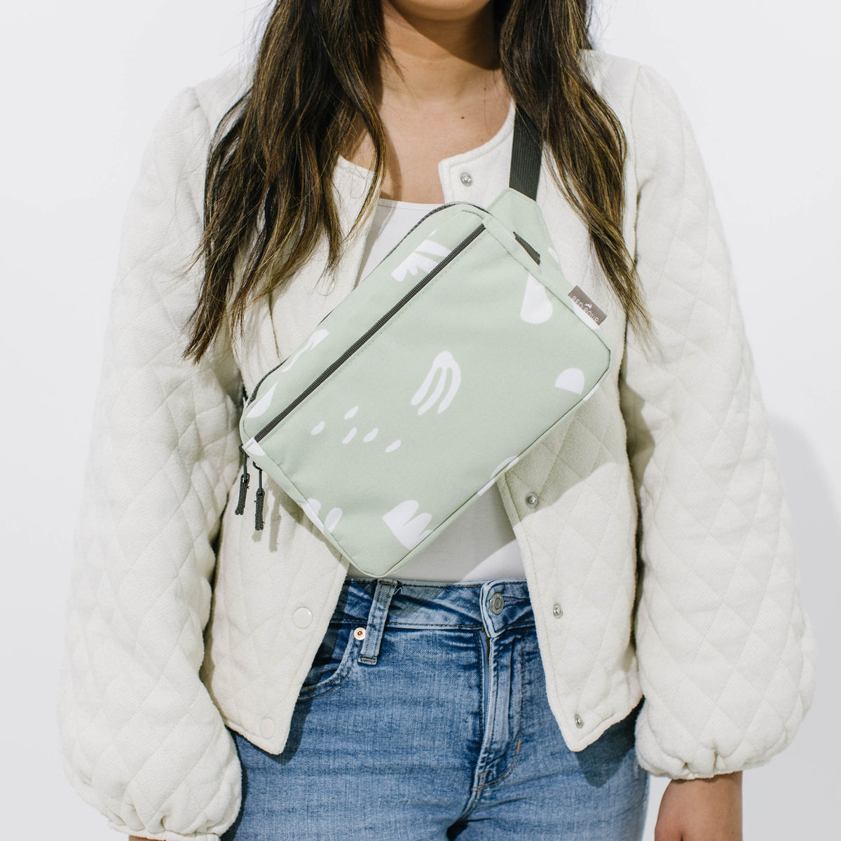 Red Rovr Joey Belt Bag - Pear Doodle