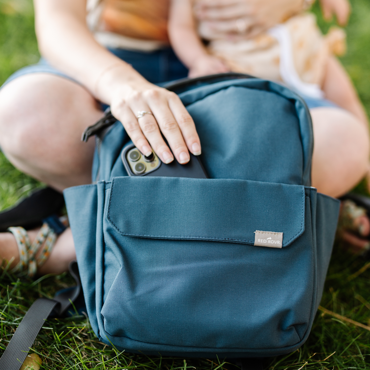 Red Rovr Mini Roo Backpack - Navy