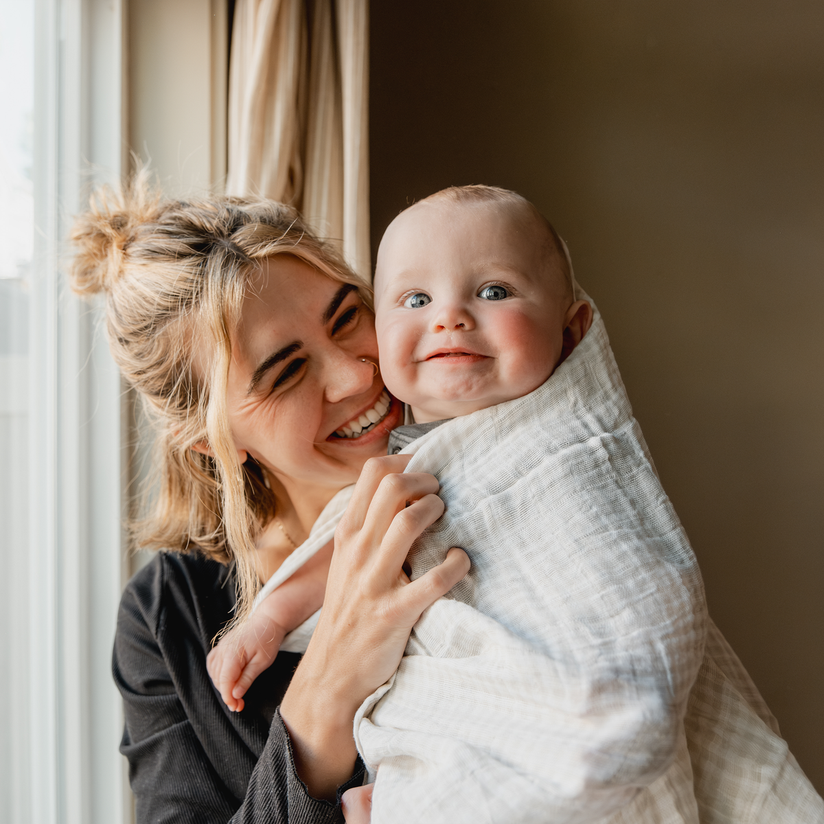 Cotton Muslin Swaddle Blanket 3 Pack - Work Trucks