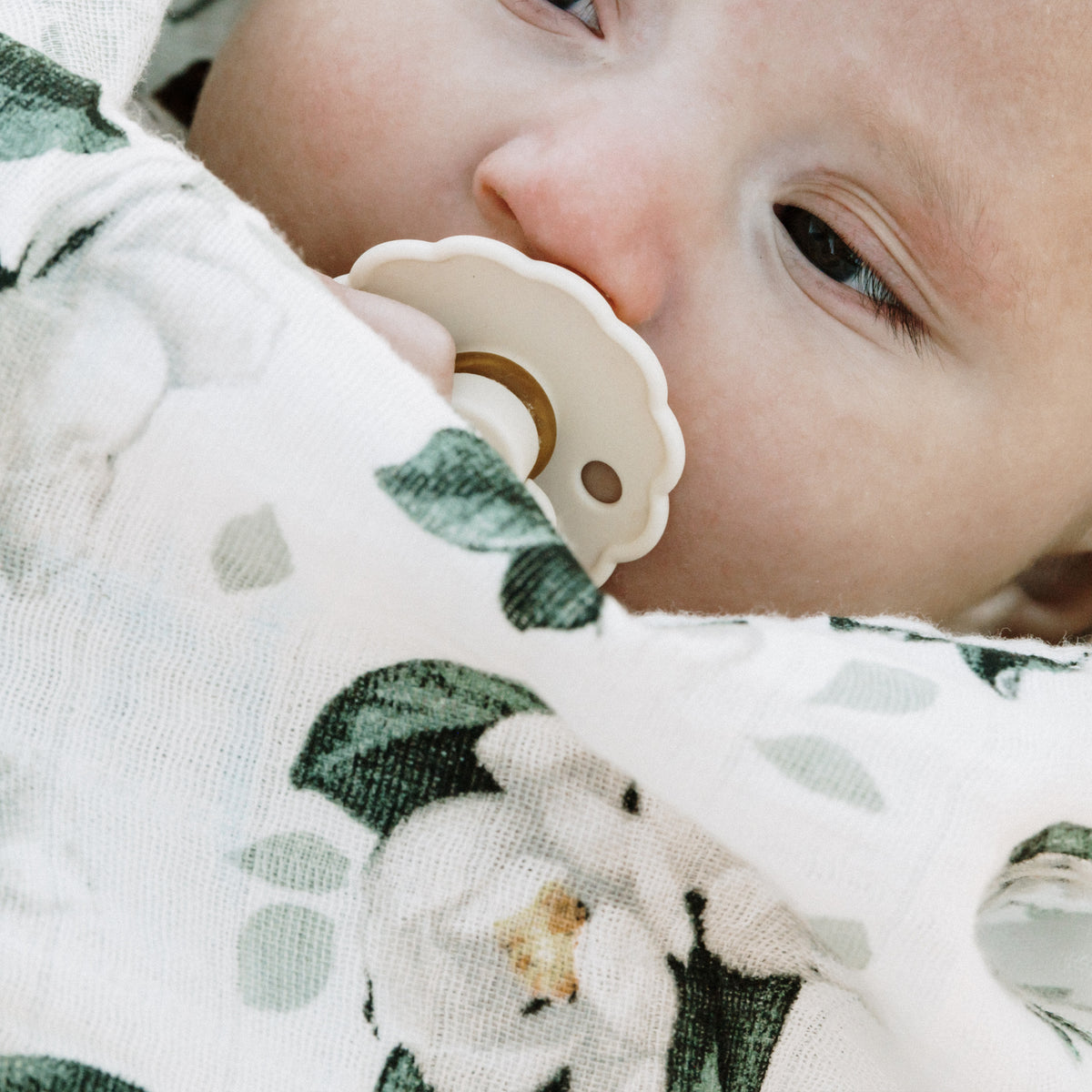 Organic Cotton Muslin Swaddle Blanket 2 Pack - Magnolia