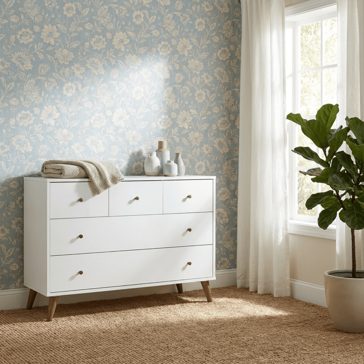 dadada Baby Austin 5-Drawer Nursery Dresser