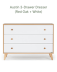 dadada Baby Austin 3-Drawer Dresser