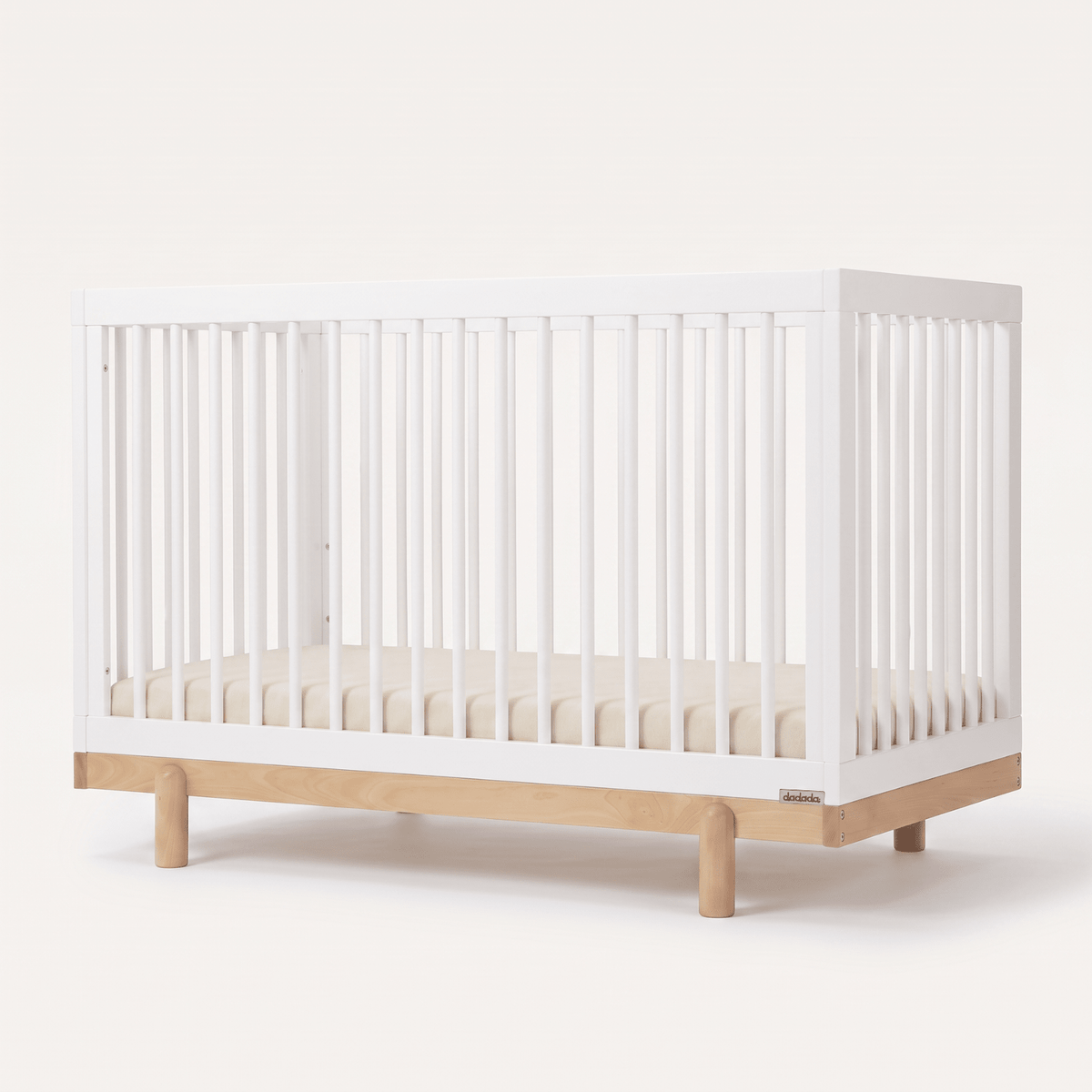 dadada Baby Bliss 4-in-1 Convertible Crib