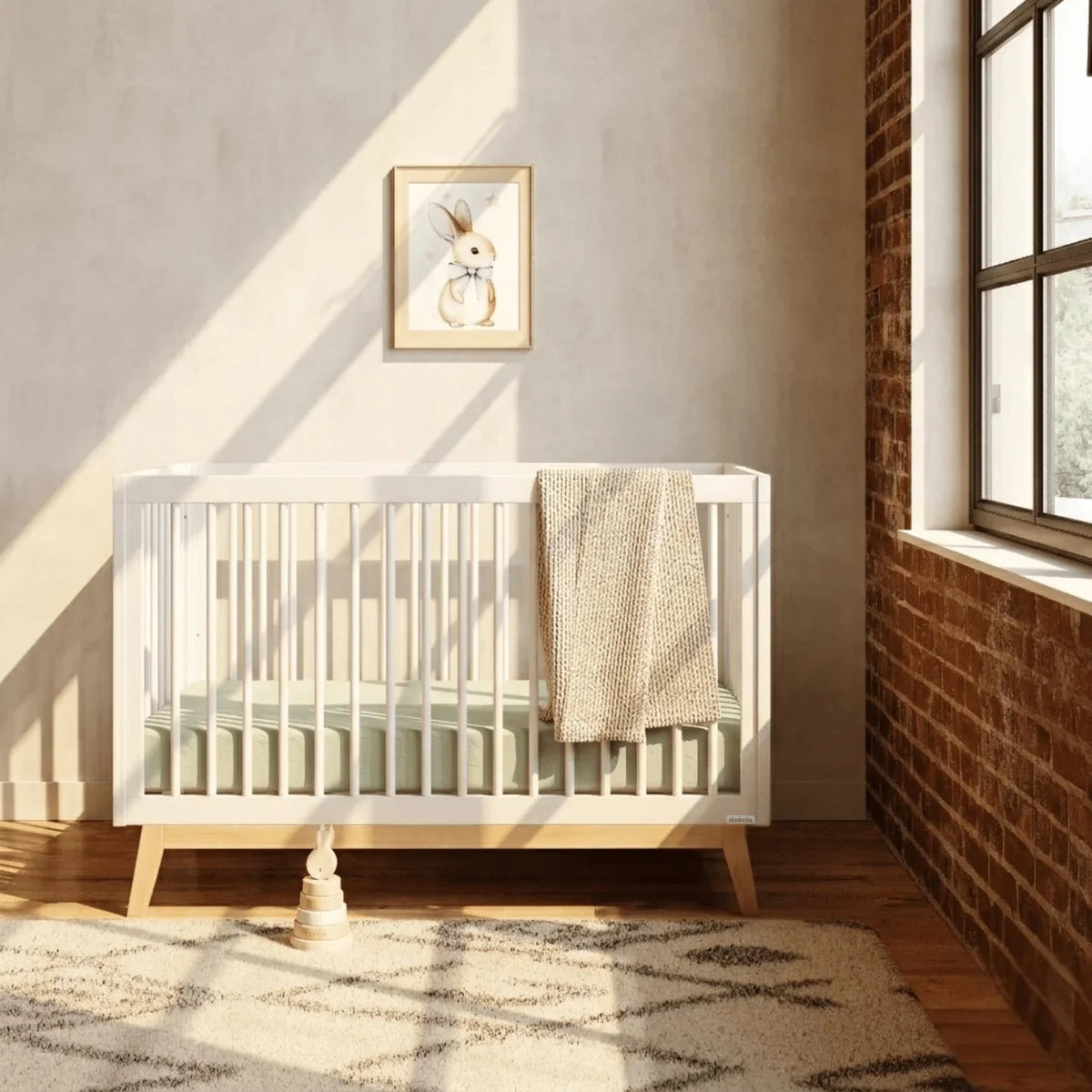 dadada Baby Soho 3-in-1 Convertible Crib