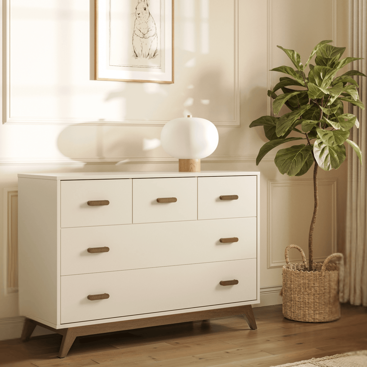 dadada Baby Soho 5-Drawer Nursery Dresser