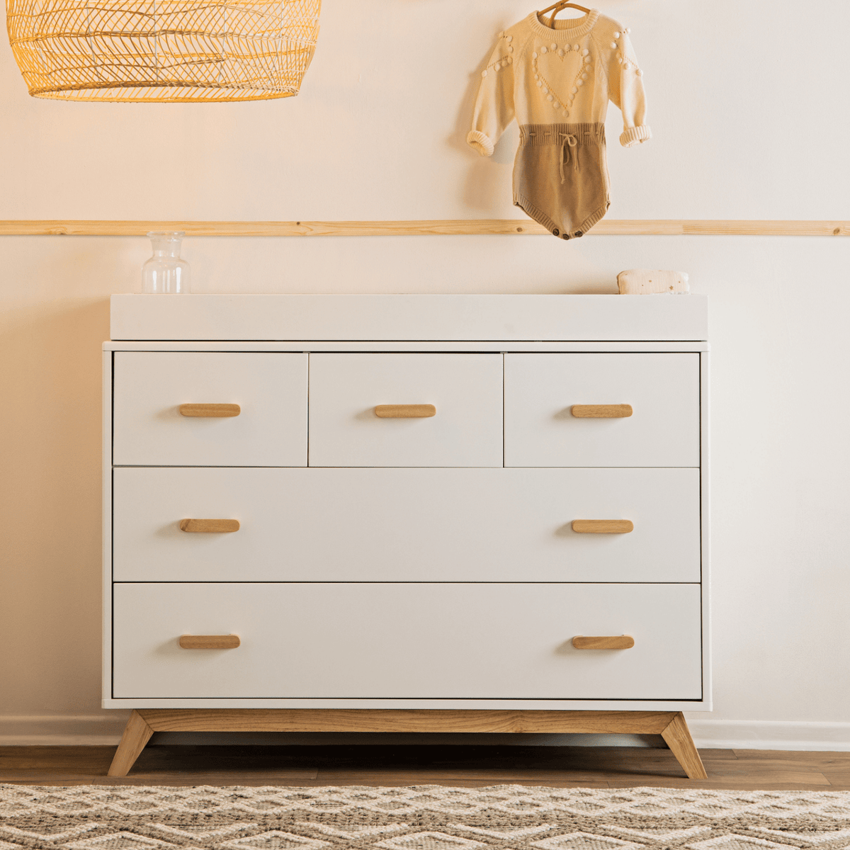 dadada Baby Soho 5-Drawer Nursery Dresser